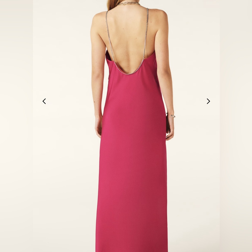 ba&sh calix strappy maxi dress NWT